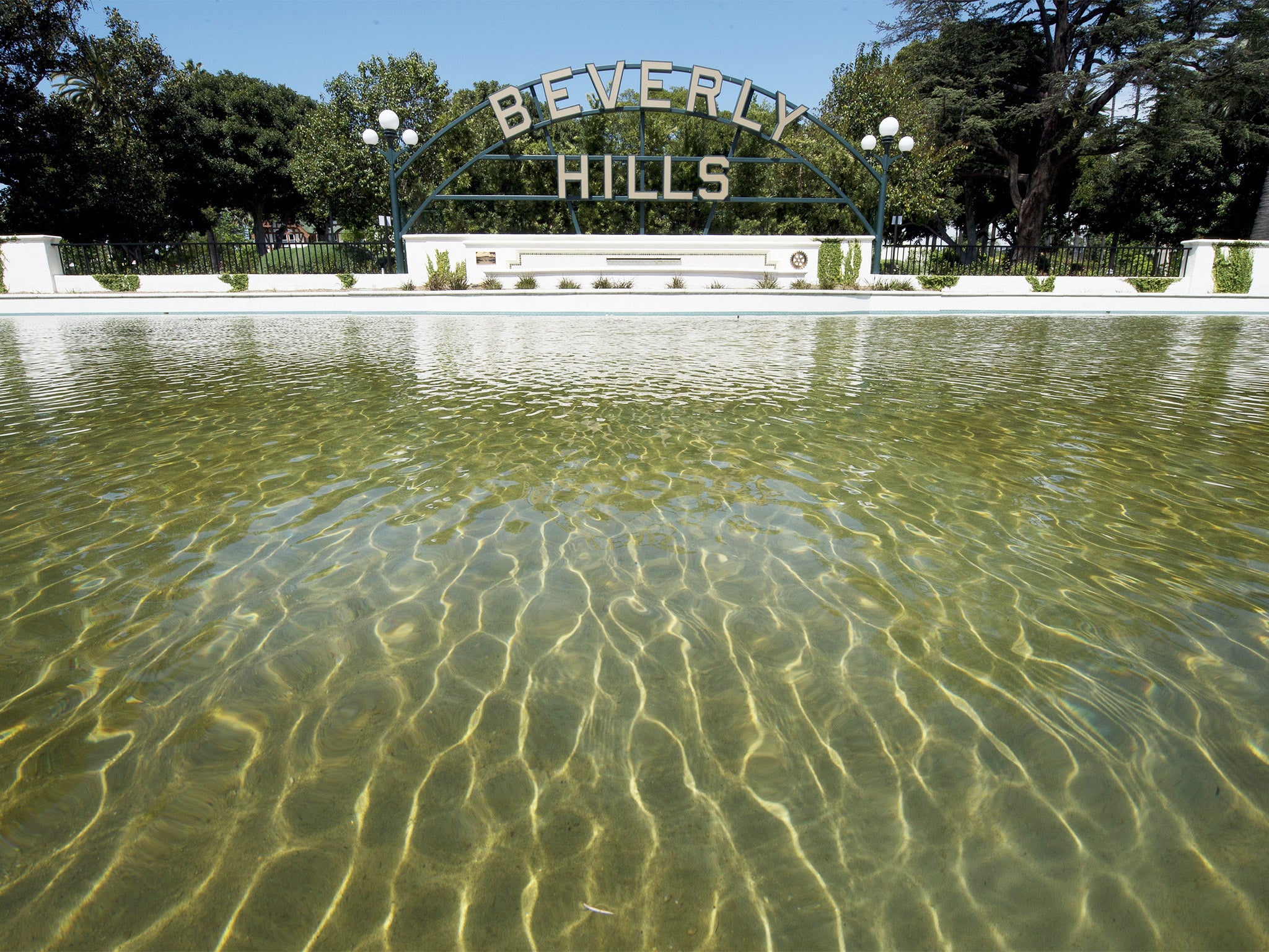 &#13;
The city of Beverly Hills failed persistently to meet its own water-saving targets (Getty)&#13;
