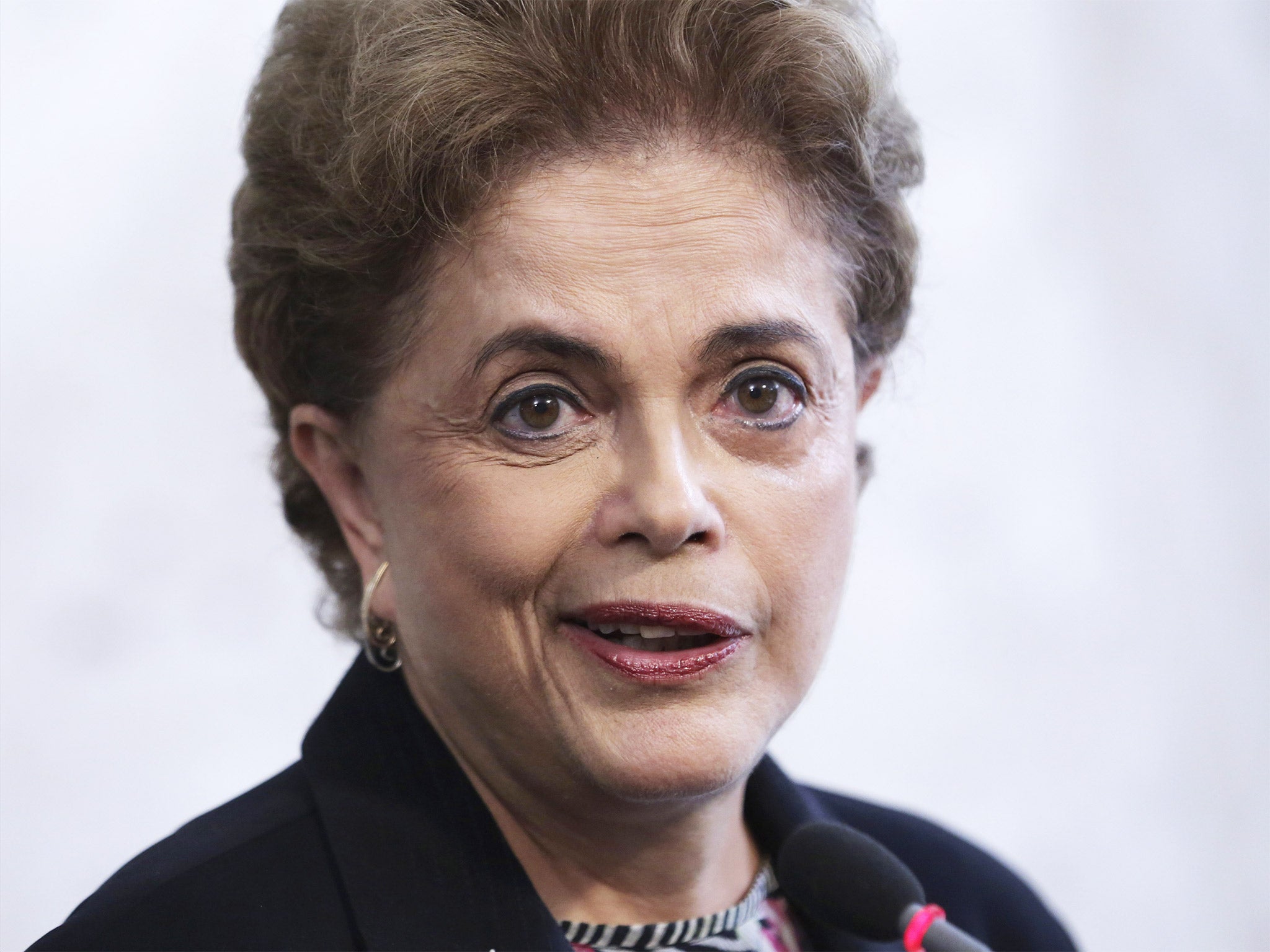 President Dilma Rousseff faces the threat of impeachment