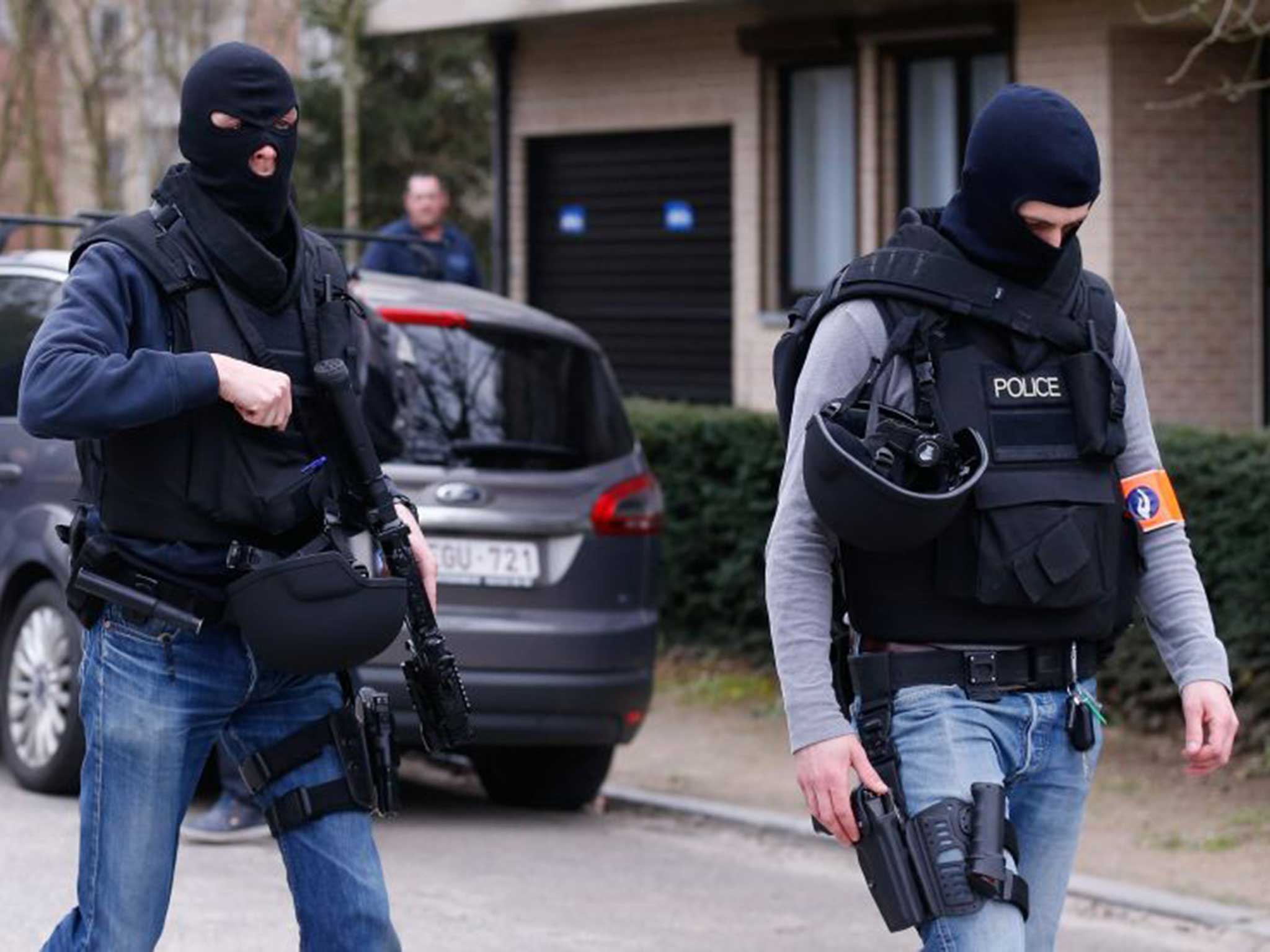 An Isis flag was found at the flat, where a gunman was killed during a shootout with police