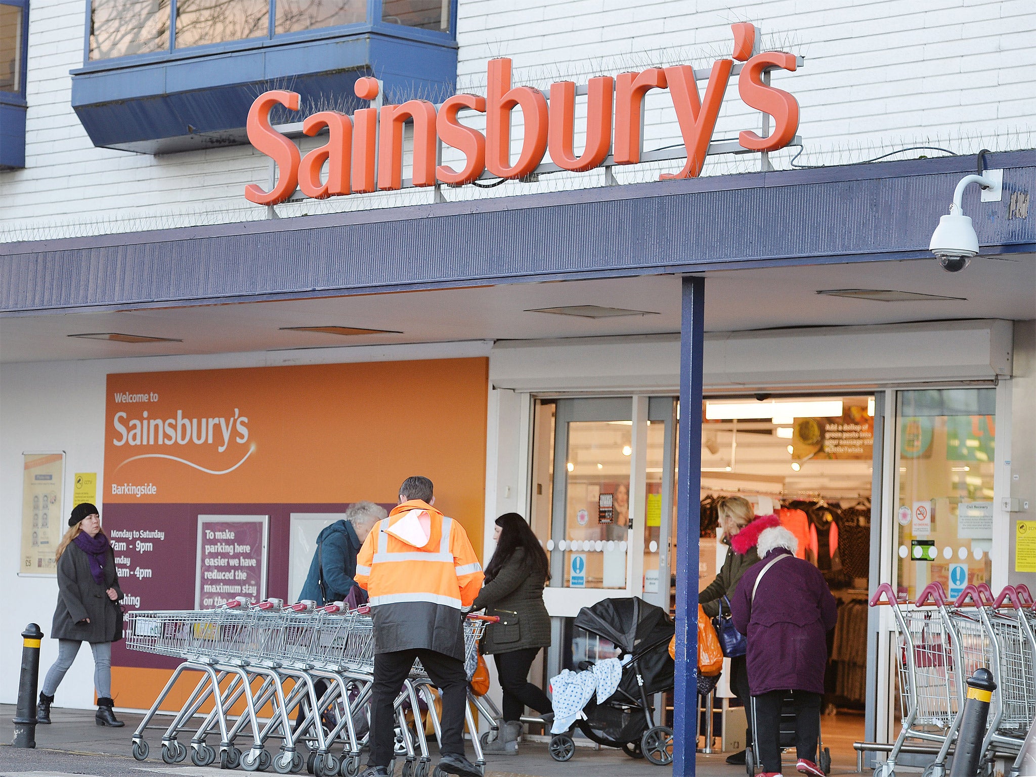 Sainsbury's sales are falling