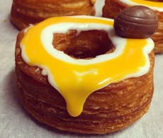 Creme Egg 'cronuts' launched by London bakery