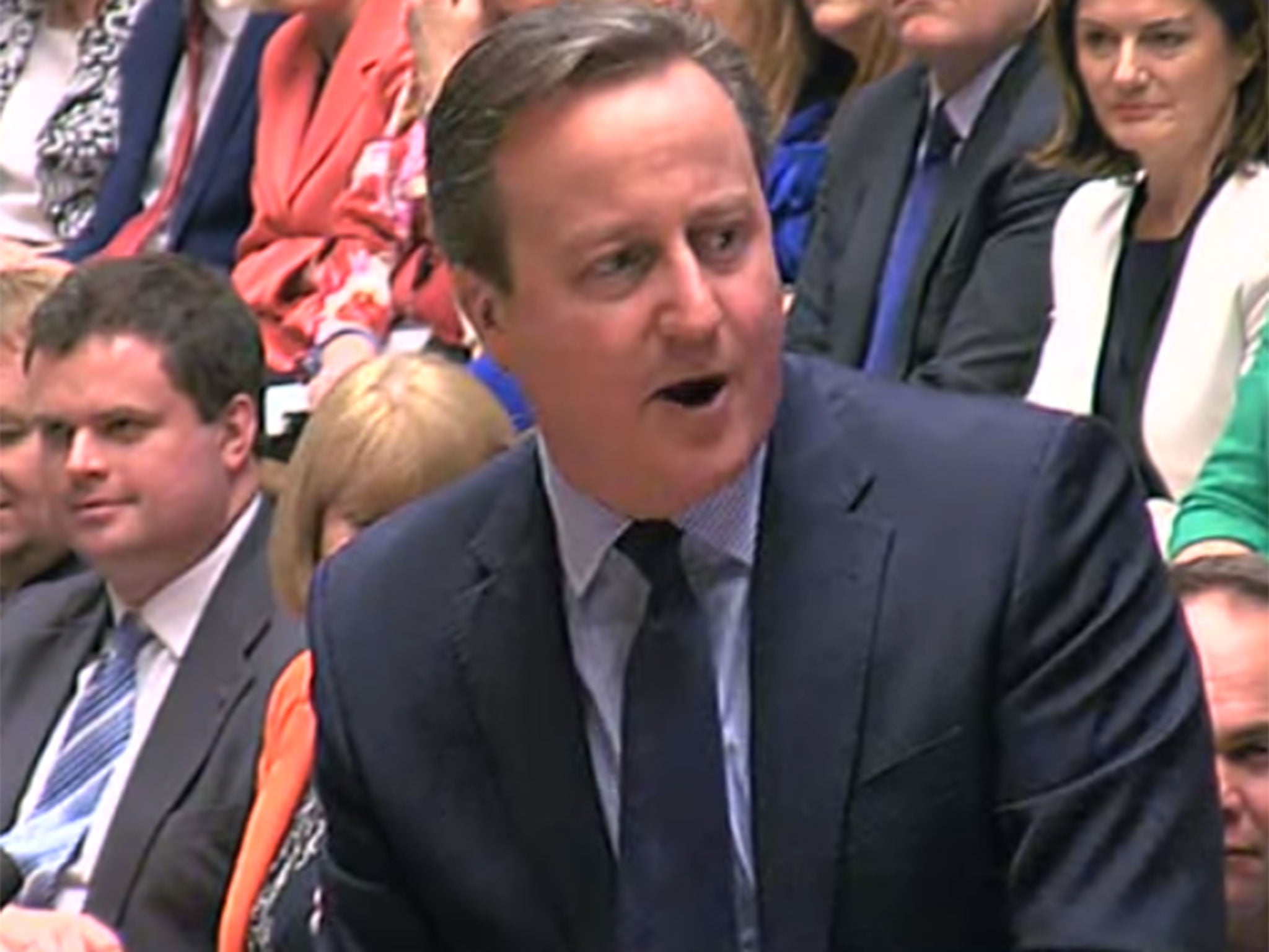 David Cameron in the House of Commons (File photo)