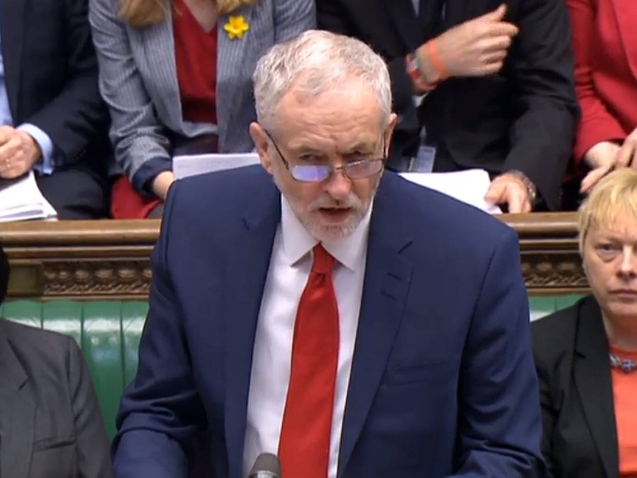 The Labour leader responded to the Chancellor's Budget