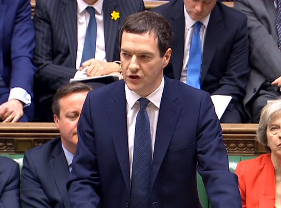 George Osborne delivers the 2016 Budget