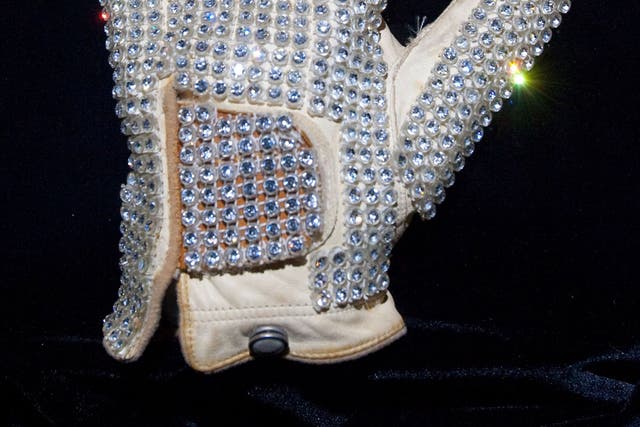 The glove worn by Jackson during the 1983 ‘Motown 25’ TV special