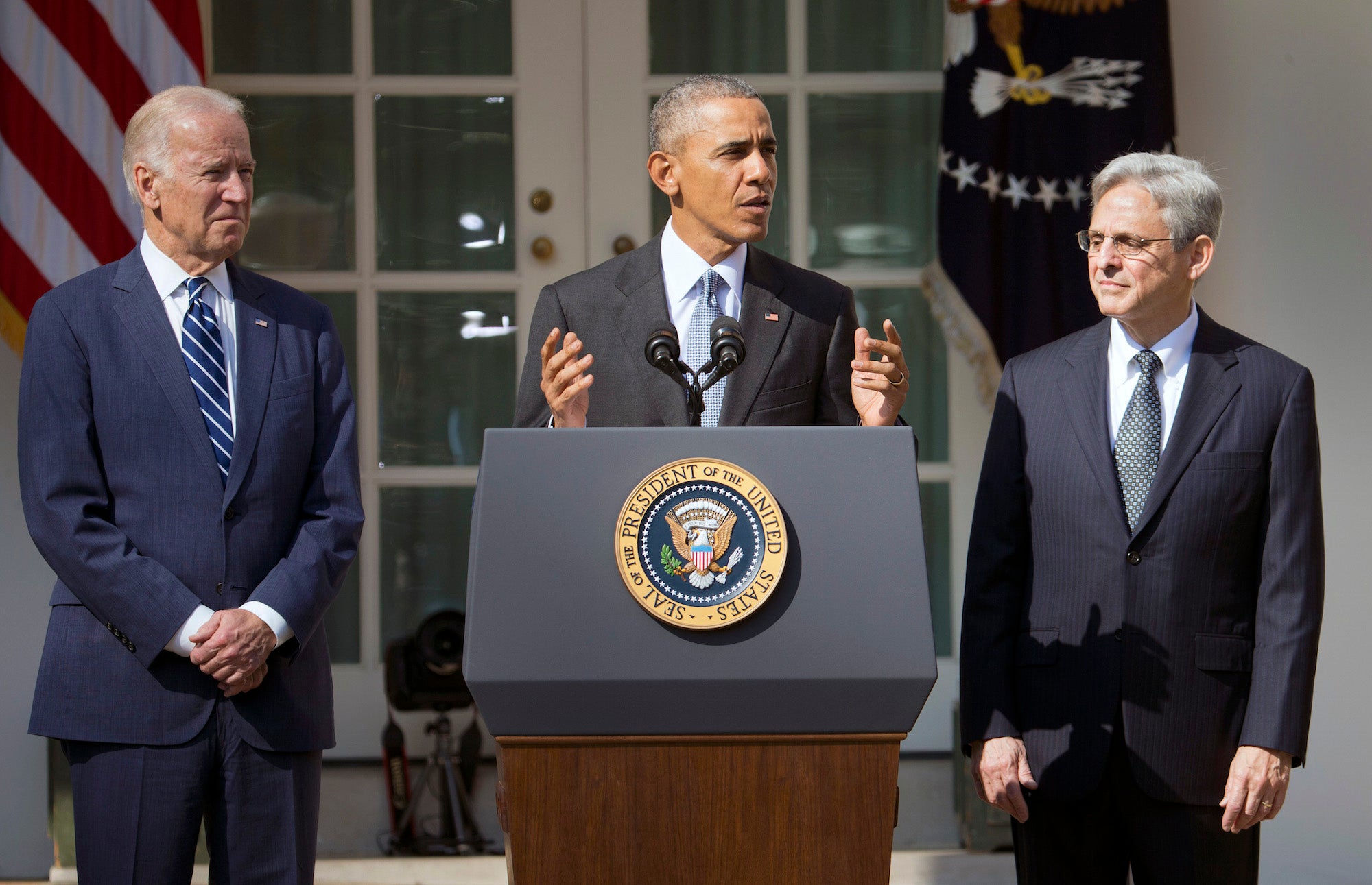 President Obama nominates Judge Merrick Garland to the Supreme Court.