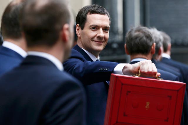 George Osborne announced that 600,000 small firms would be exempt from local taxes
