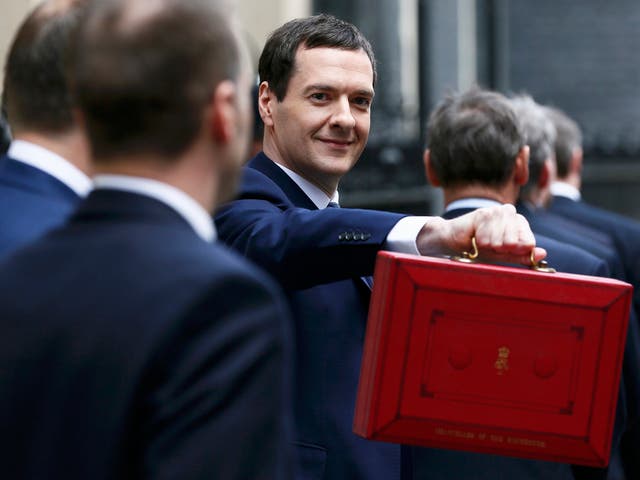The Chancellor only has a 55 per cent probability of cutting the deficit, according to the OBR