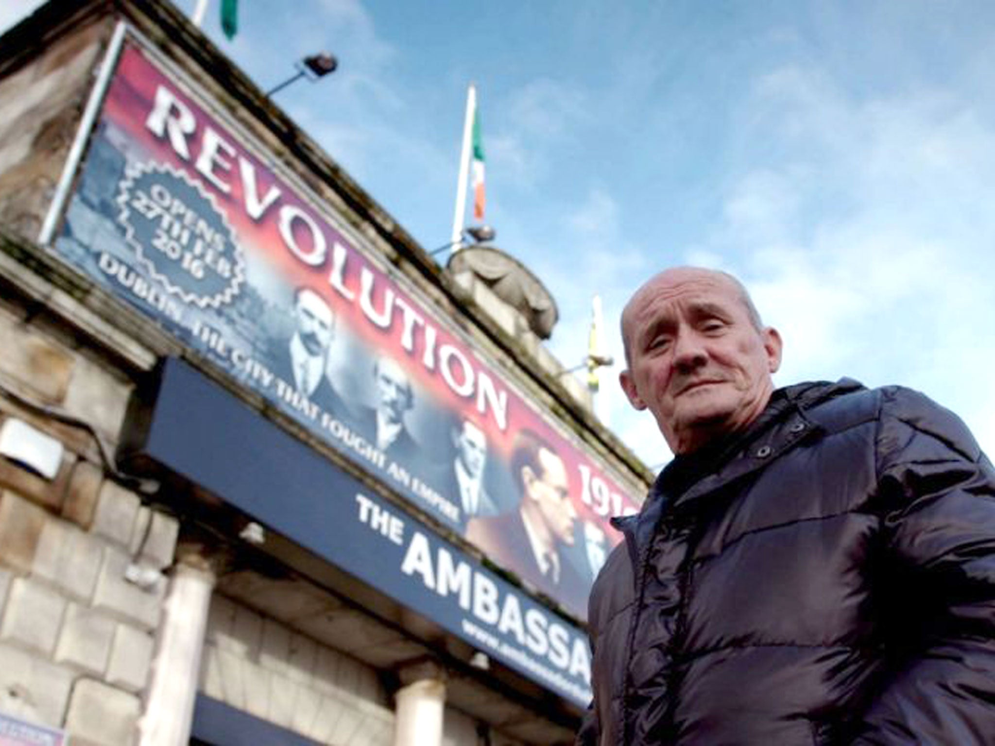 Rebels with a cause: My Family at War presenter Brendan O’Carroll in Dublin