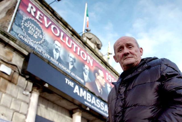 Rebels with a cause: My Family at War presenter Brendan O’Carroll in Dublin