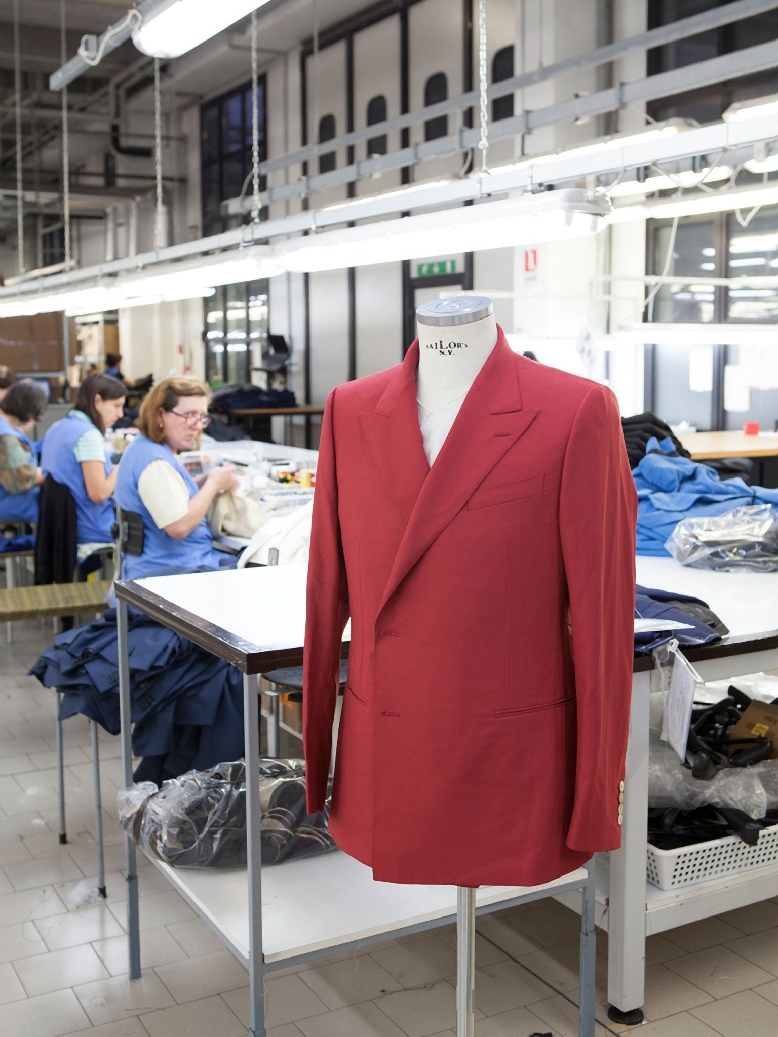The Fabbrica Sartoriale Italiana turns out 450 hand-made suits a day