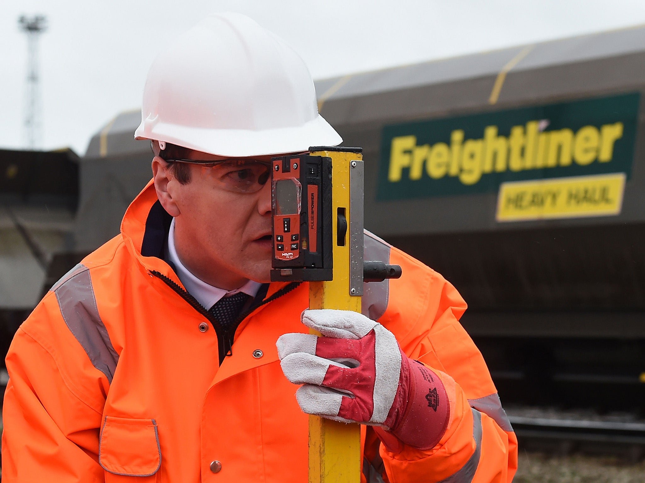Osborne announced his support for HS3, following visits to Crewe Freight liner haul in November