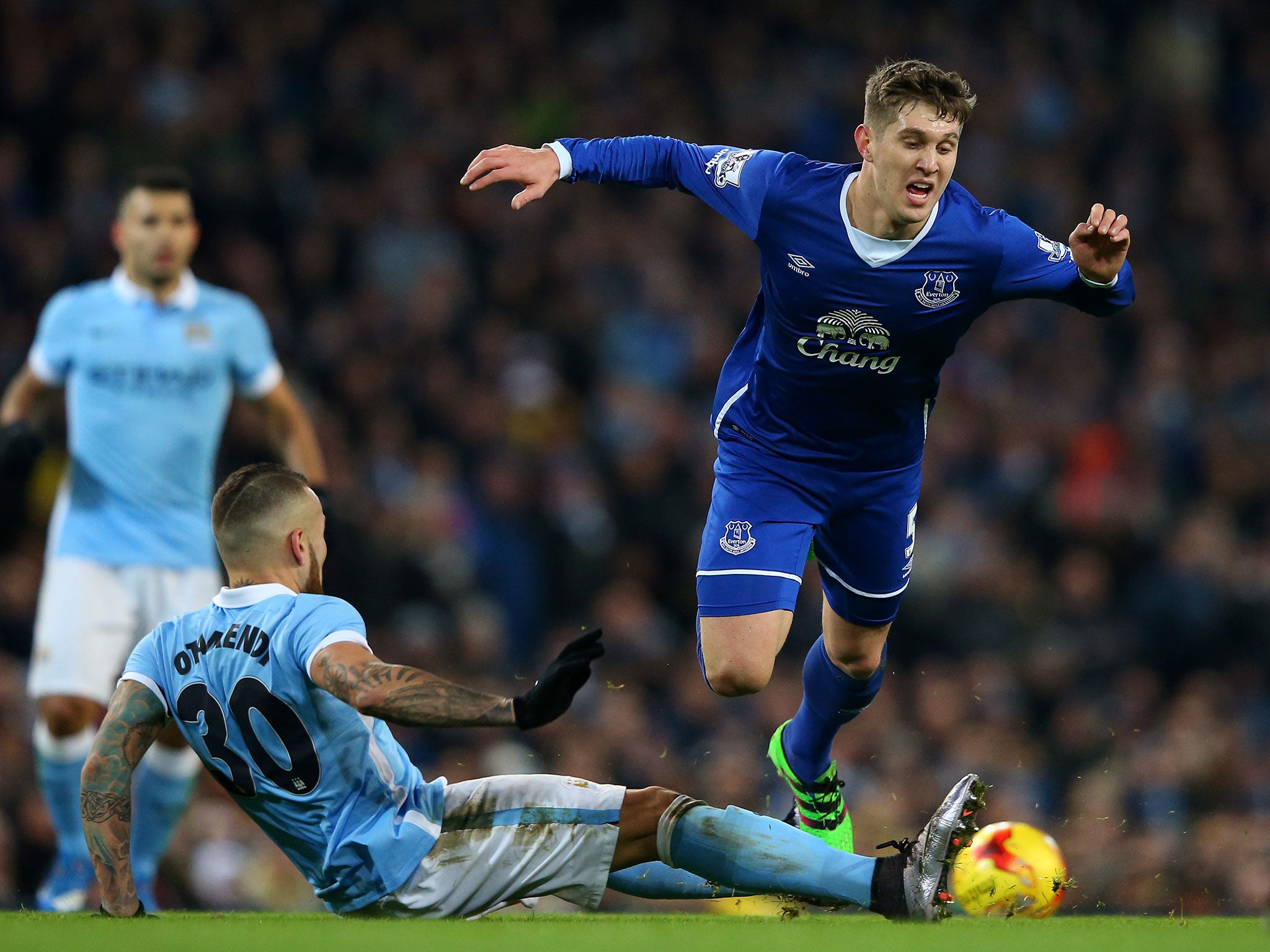 Everton defender John Stones is wanted by both Manchester City and Chelsea