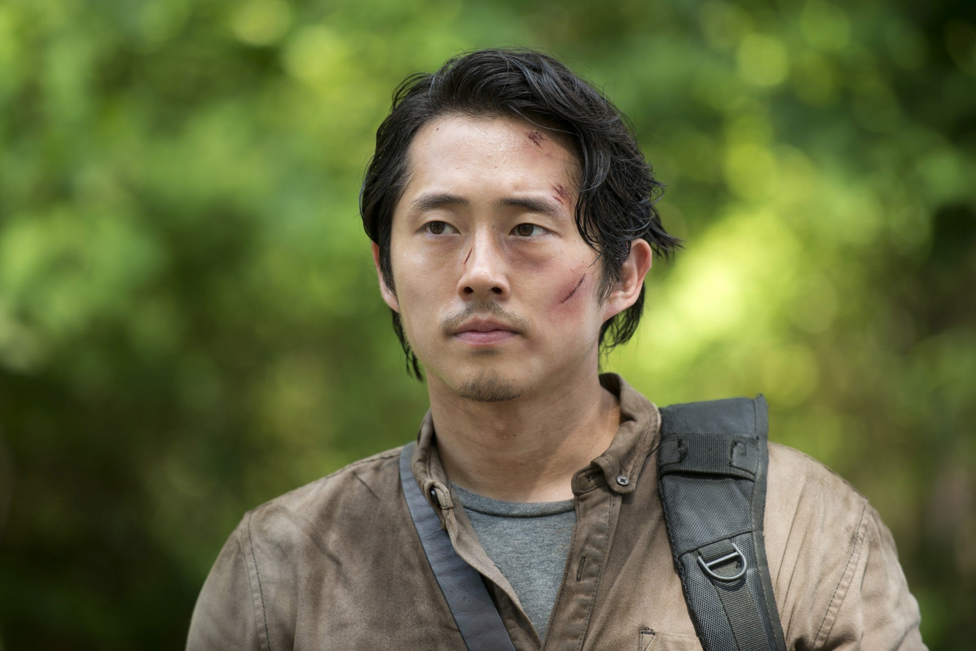 Steven Yeun played Glenn Rhee in ‘The Walking Dead’ for seven years (AMC)