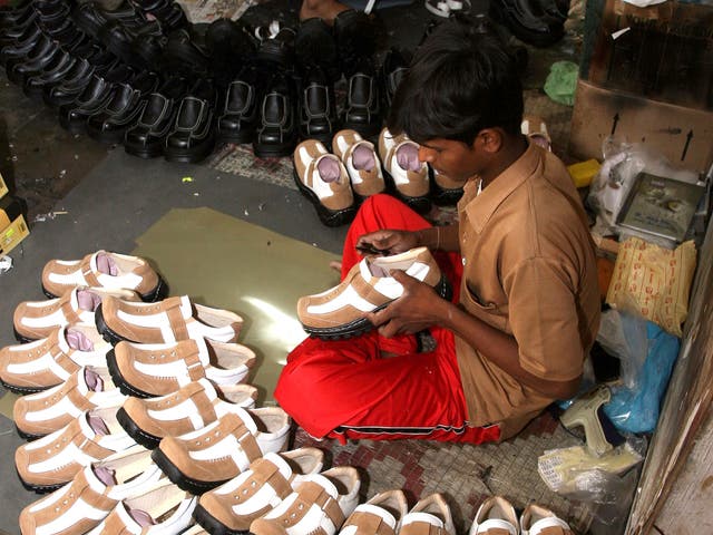 Foot soldiers: Anjali Joseph’s latest novel revolves around an Indian shoemaker and British woman working in a shoe factory