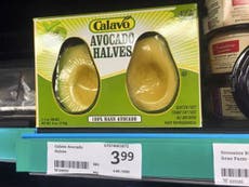 Peeled avocados on sale in supermarket prompt fury from customers