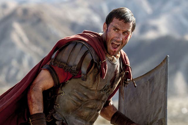 Nothing to shout about: Joseph Fiennes stars as the Roman tribune Clavius in Kevin Reynolds’s biblical yarn ‘Risen’