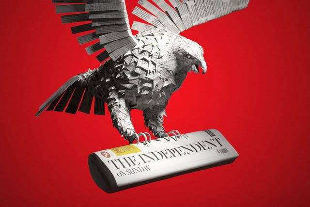 The bird has flown: The Independent on Sunday, 1990-2016