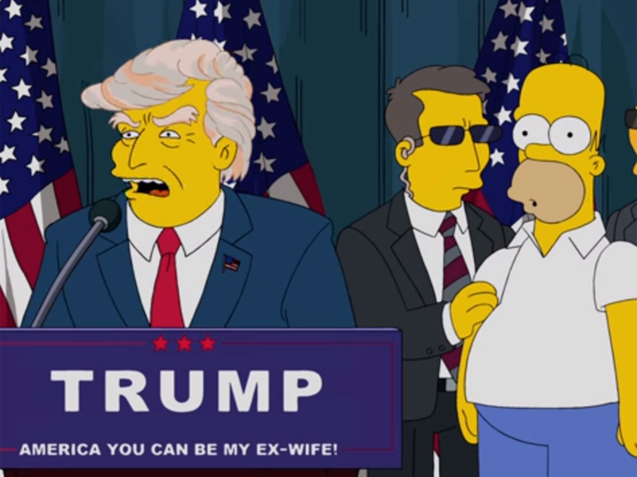 Simpsons episode which predicted Donald Trump presidency was