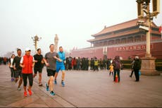 Mark Zuckerberg mocked for his mask-free jog in polluted Beijing