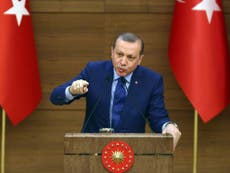 Read more

President Erdogan says freedom and democracy have 'no value' in Turkey