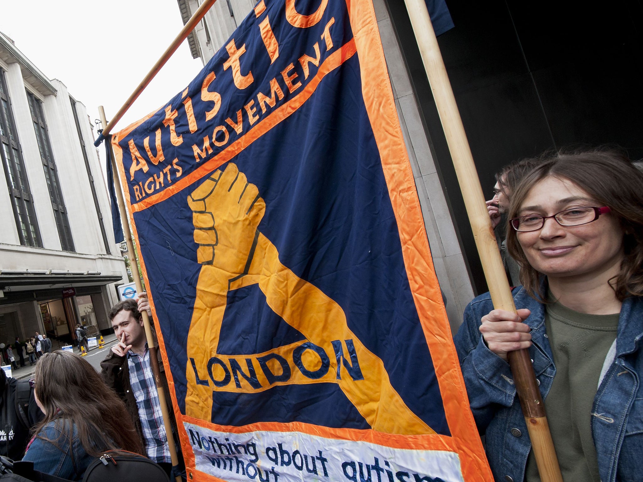 Campaigns for Autistic rights in London