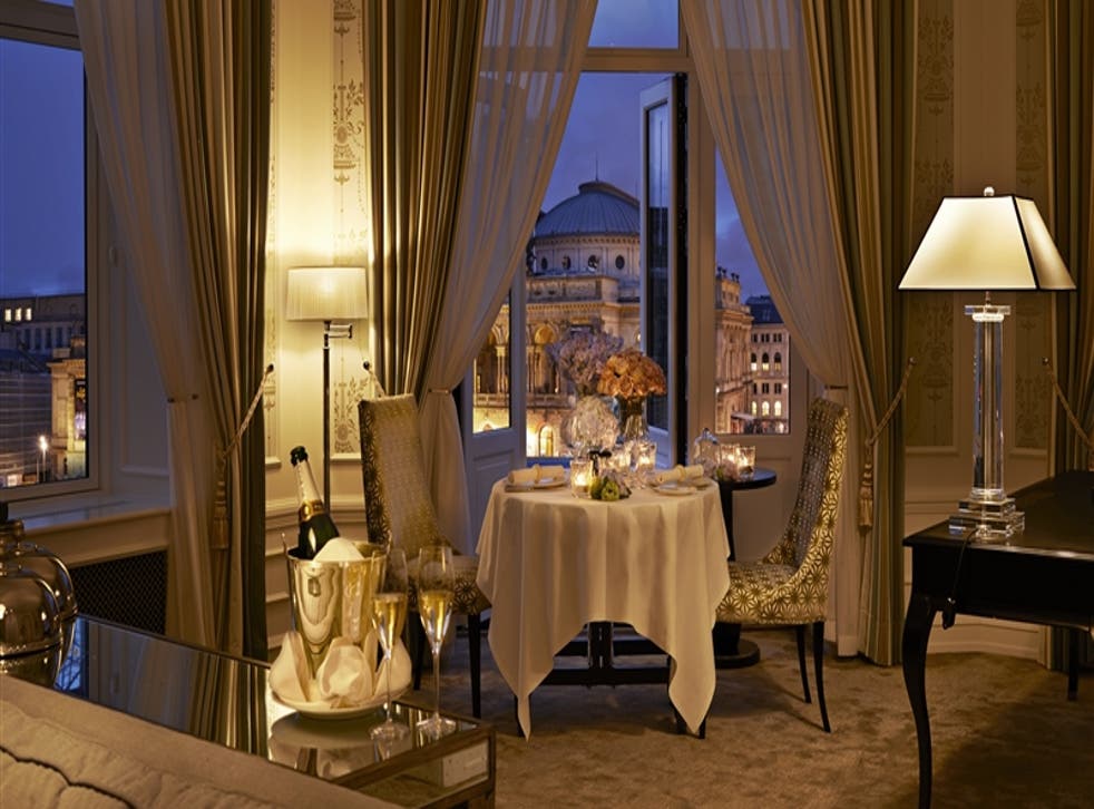Private dinner at Hotel D'Angleterre