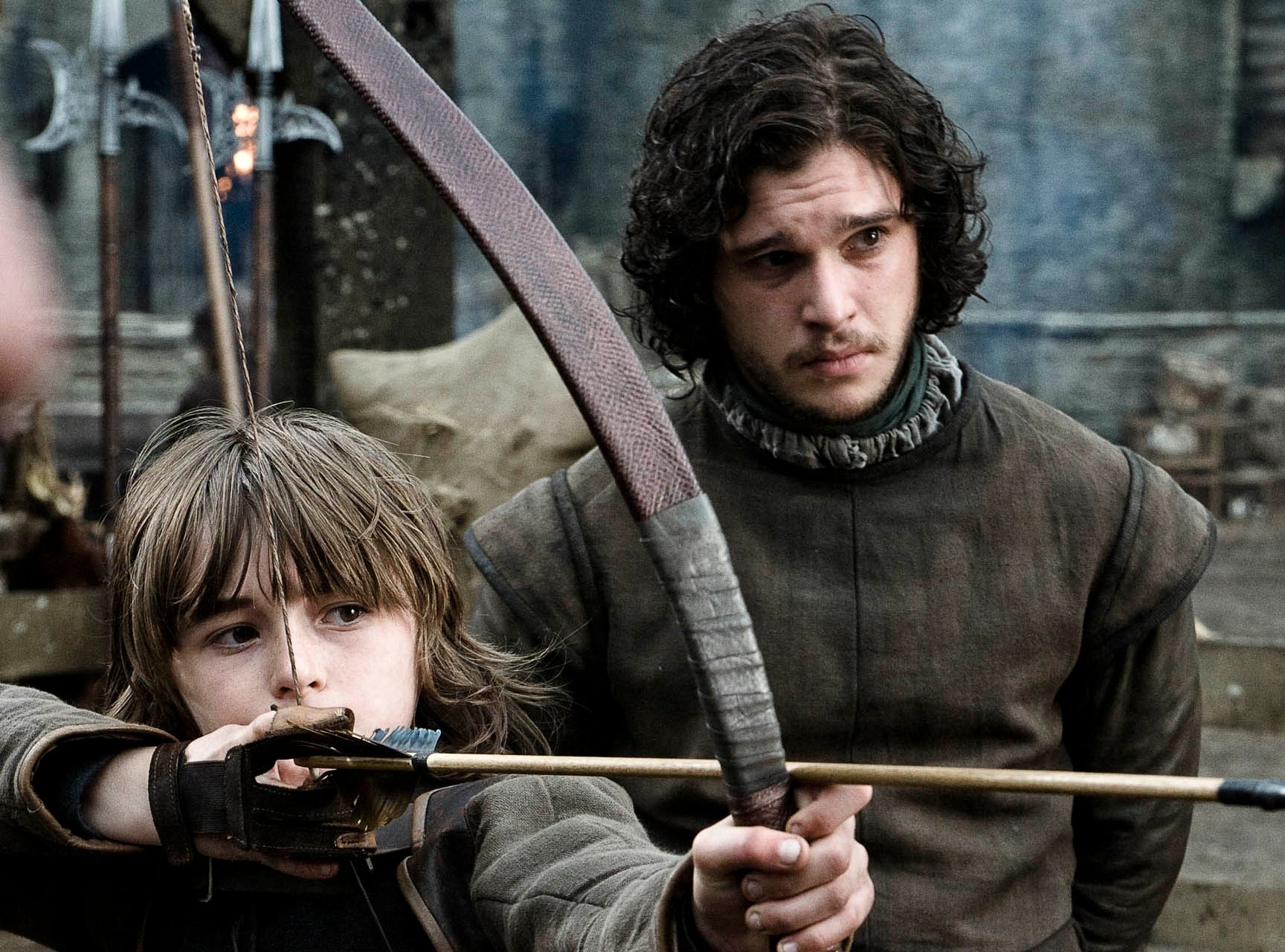 Bran Stark and Jon Snow