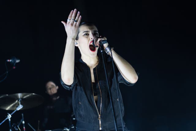 Savages frontwoman Jehnny Beth channels Patti Smith's commanding presence