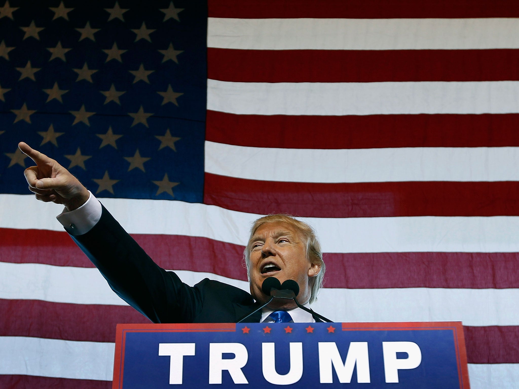 Donald Trump is dominating the headlines (AP)