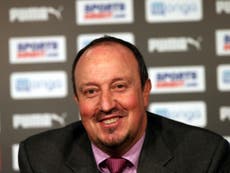 Read more

Rafa turns the screw ahead of the derby