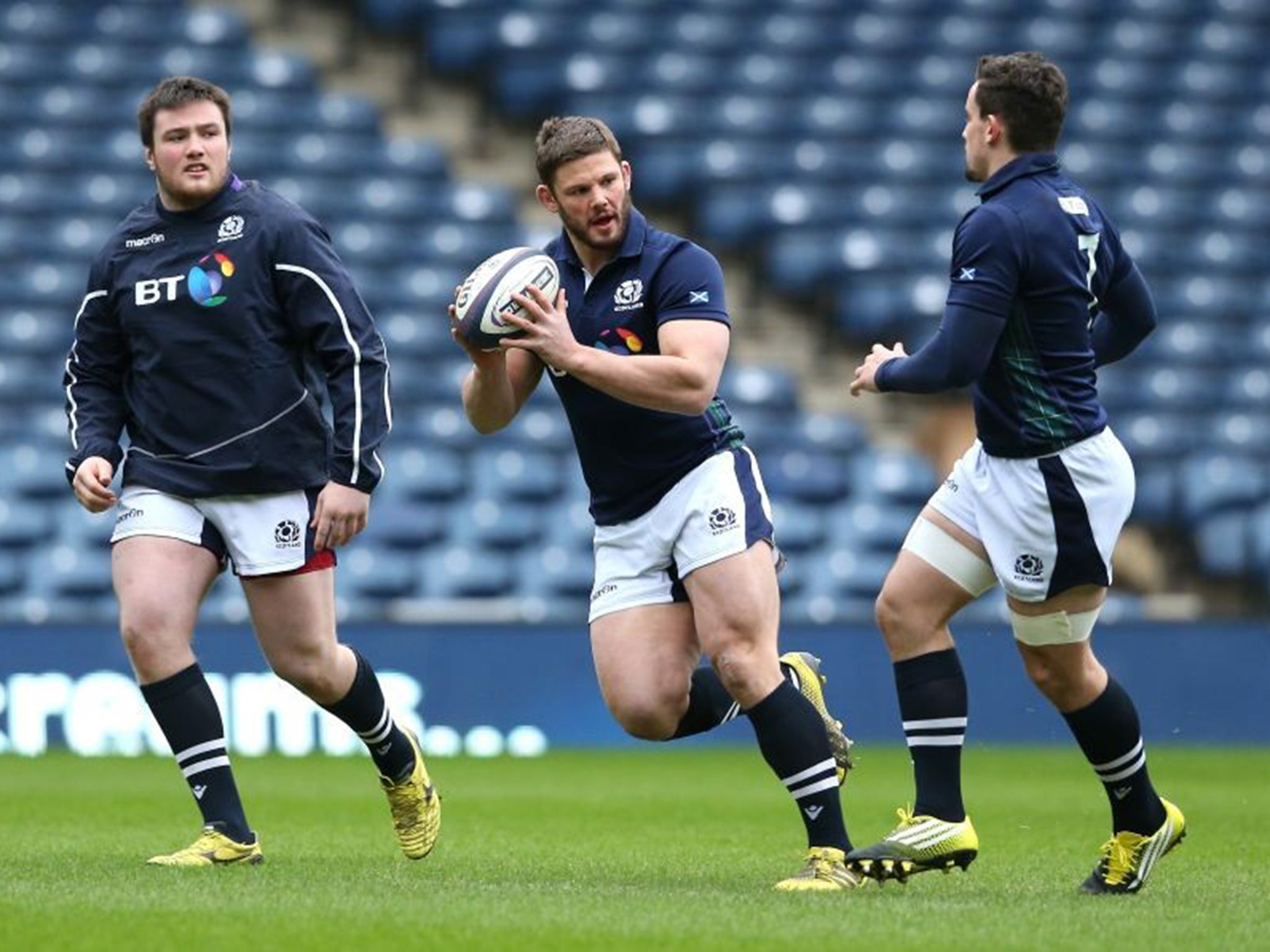 ‘We will use last season’s Ireland game a little bit for motivation,’ said Scotland hooker Ross Ford