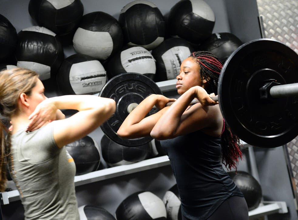 Women have discovered that weight training will not bulk you up, but lean you out