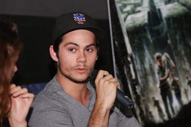 Dylan O'Brien is being treated in hospital