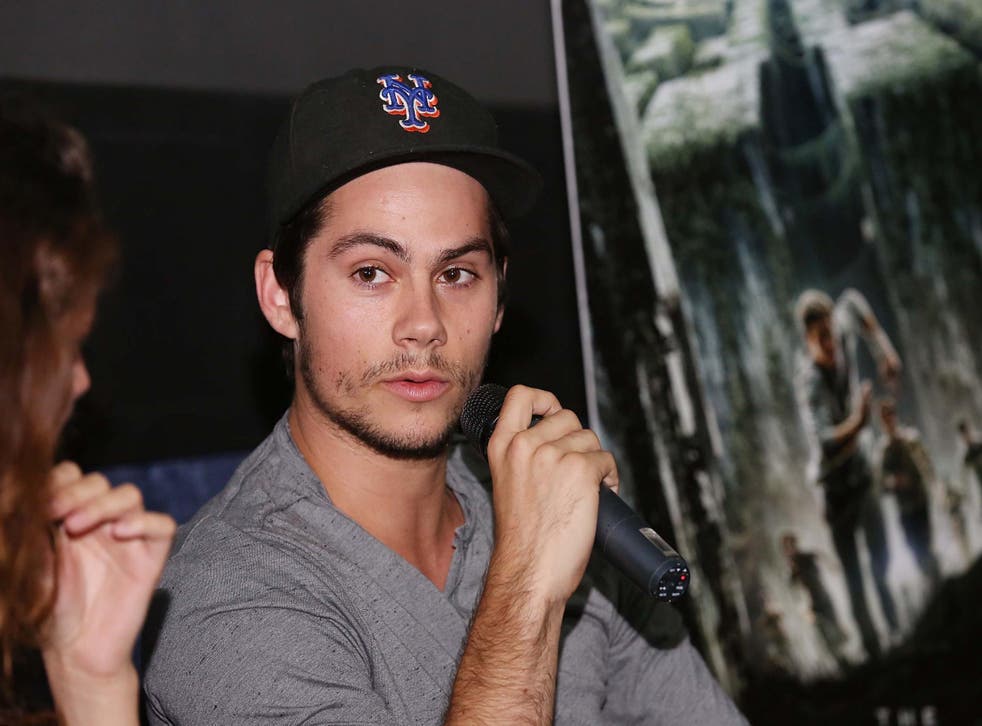 Dylan O'Brien is being treated in hospital