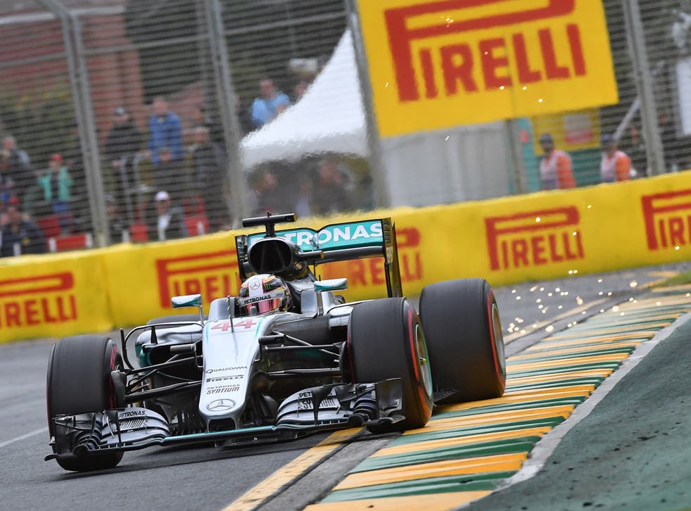 Lave Villig høg Australian Grand Prix 2016: 'Rubbish' qualifying system criticised as Lewis  Hamilton continues pole domination | The Independent | The Independent