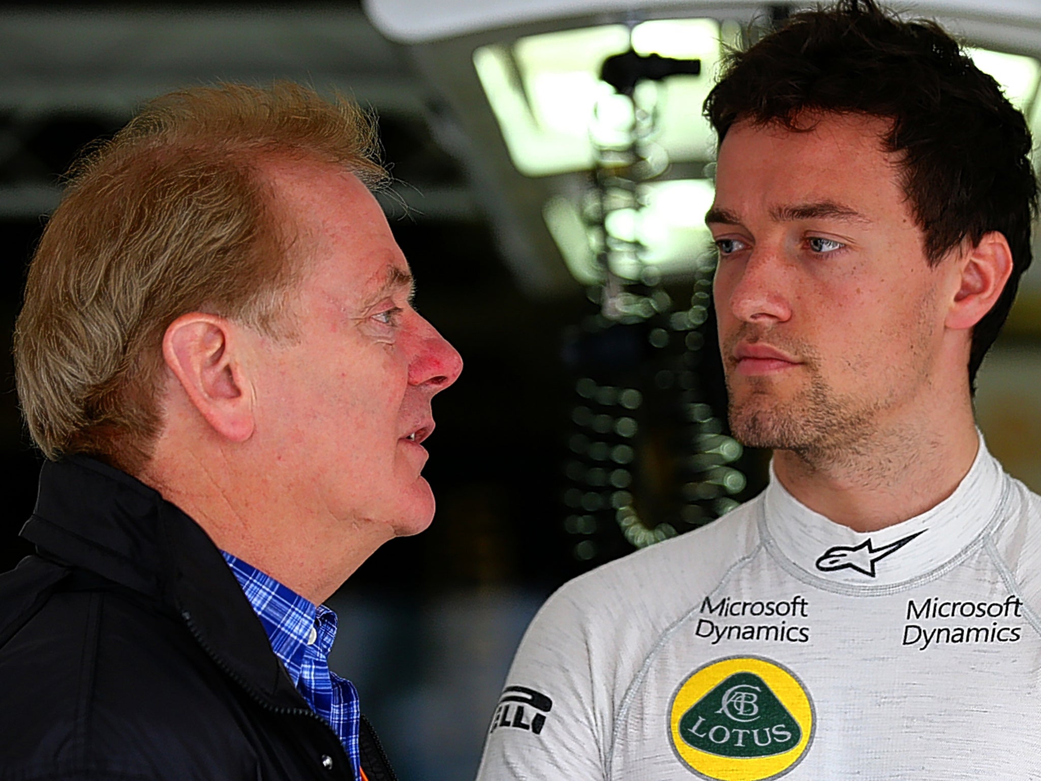 Jolyon Palmer says his father Jonathan 'has mellowed out so much' since he started racing