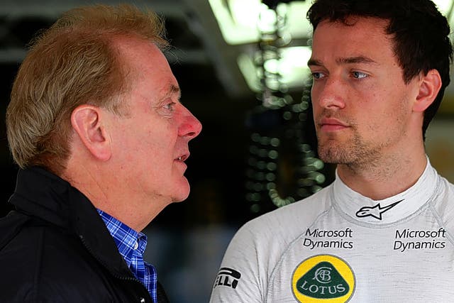 Jolyon Palmer says his father Jonathan 'has mellowed out so much' since he started racing