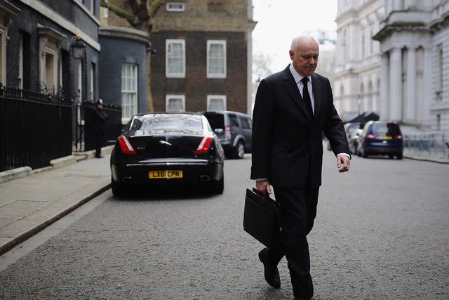 Iain Duncan Smith resigned from the government's cabinet on Friday