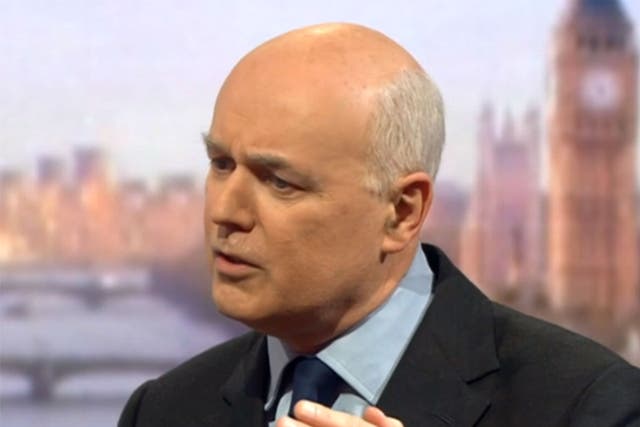 Iain Duncan Smith confirmed to the Andrew Marr Show that he had been considering resigning since last year