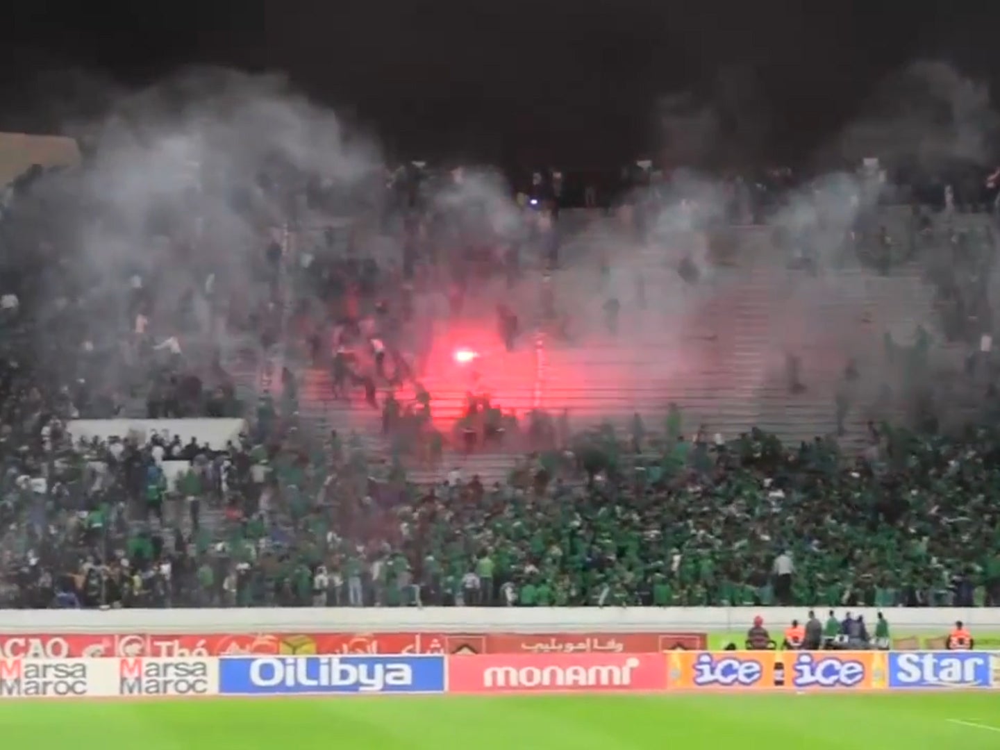 Morocco football riot leaves two dead and scores injured