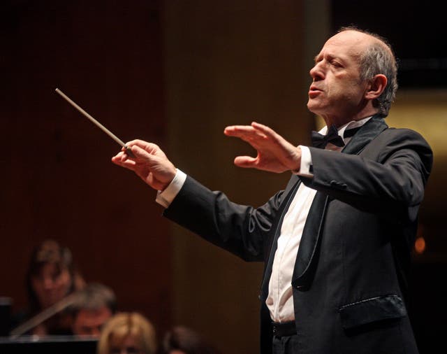 Impish personality: Ivan Fischer leading the Budapest Festival Orchestra.