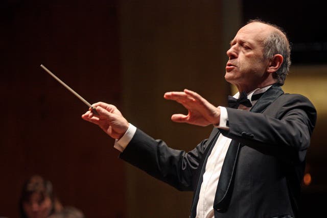 Impish personality: Ivan Fischer leading the Budapest Festival Orchestra.