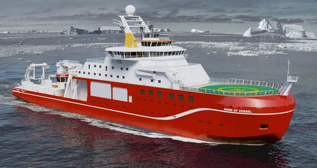 The NERC will have the final say on the name of it's new ship