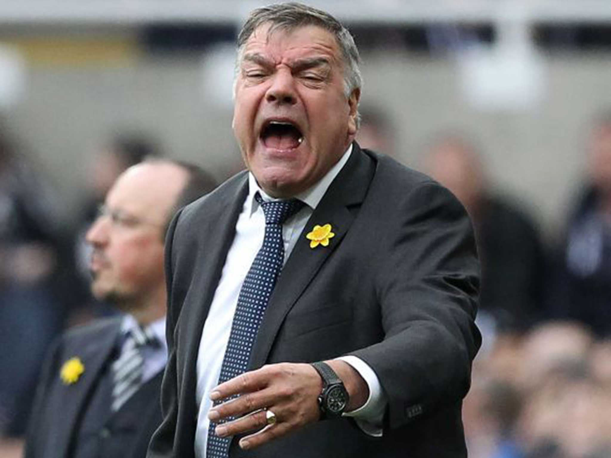 Sunderland manager Sam Allardyce during the match between Newcastle United at St James' Park on March 20, 2016