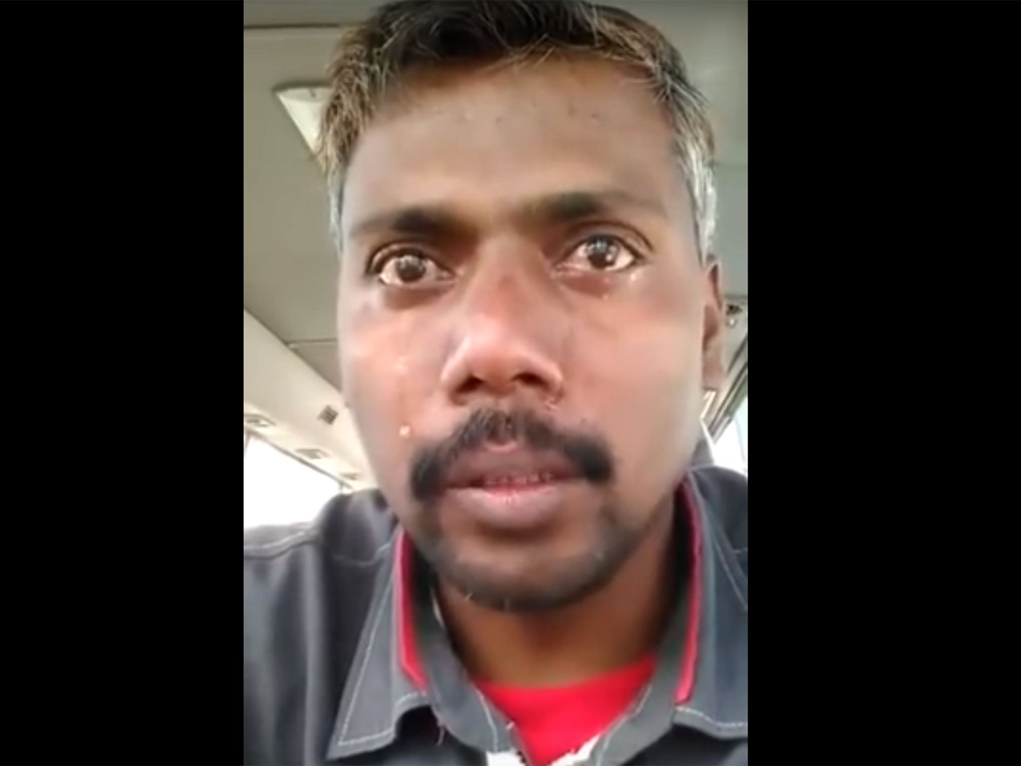 Mr Makandar has been jailed after this video went viral