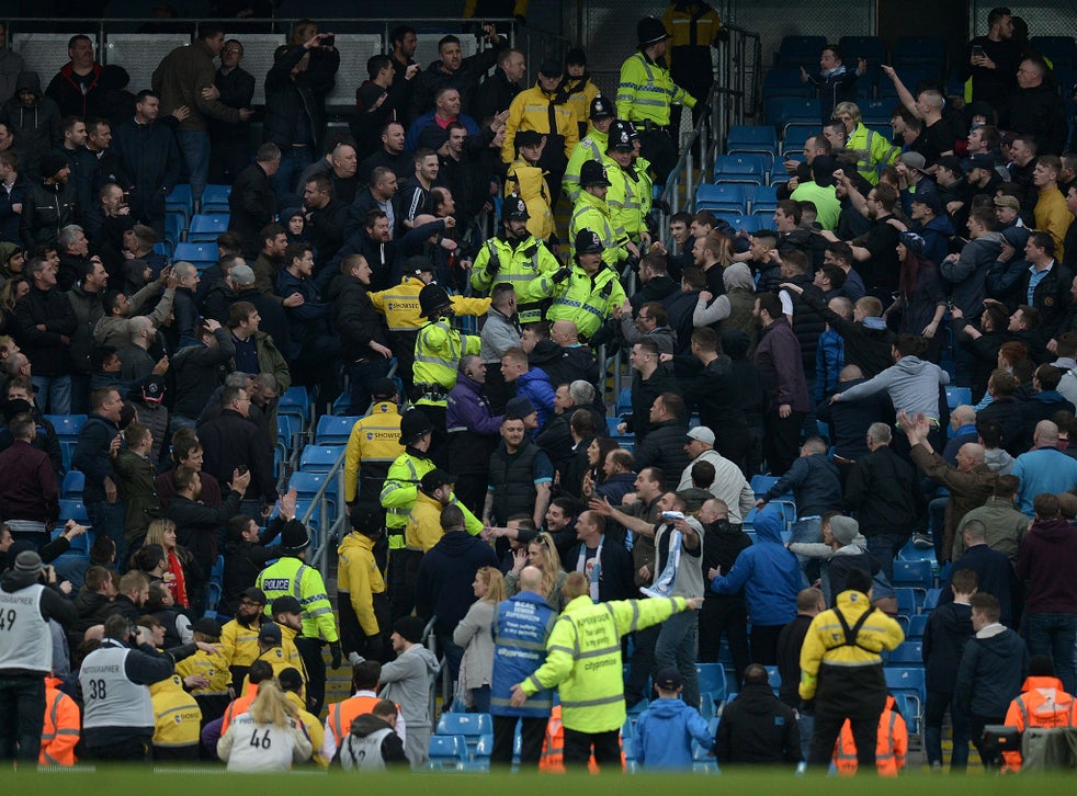 Manchester derby overshadowed by fan trouble as United and City fans