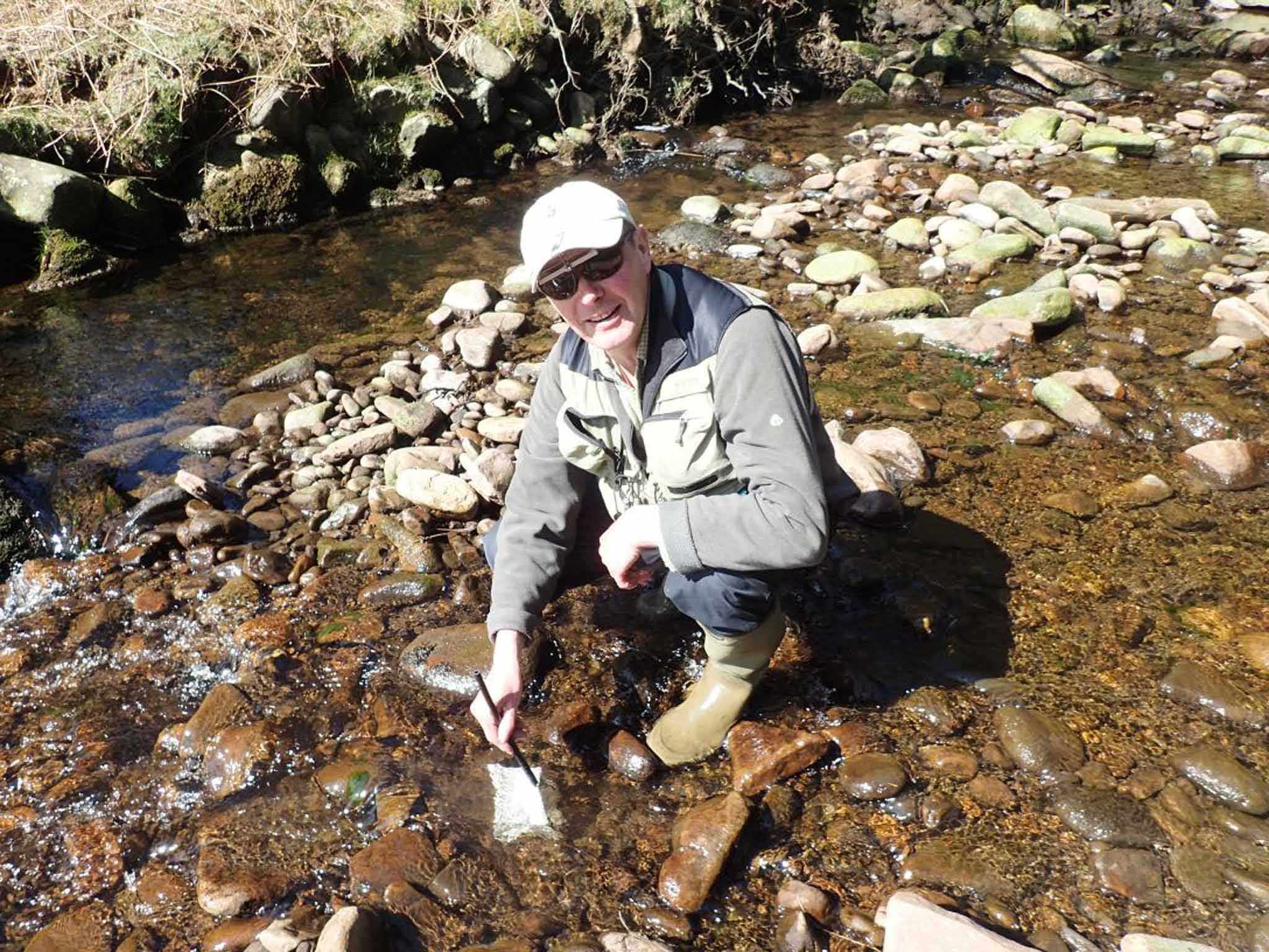 &#13;
Stuart Crofts describes himself as ‘one-third fisherman, one-third entomologist and one-third overtaken by a childlike enthusiasm for all nature’&#13;