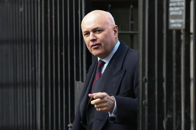 Iain Duncan Smith, who resigned as Work and Pensions Secretary on Friday night