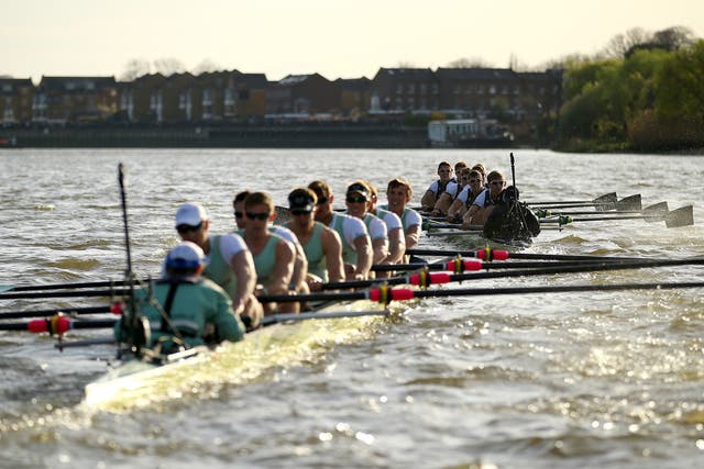 The 2017 Boat Race takes place on Sunday